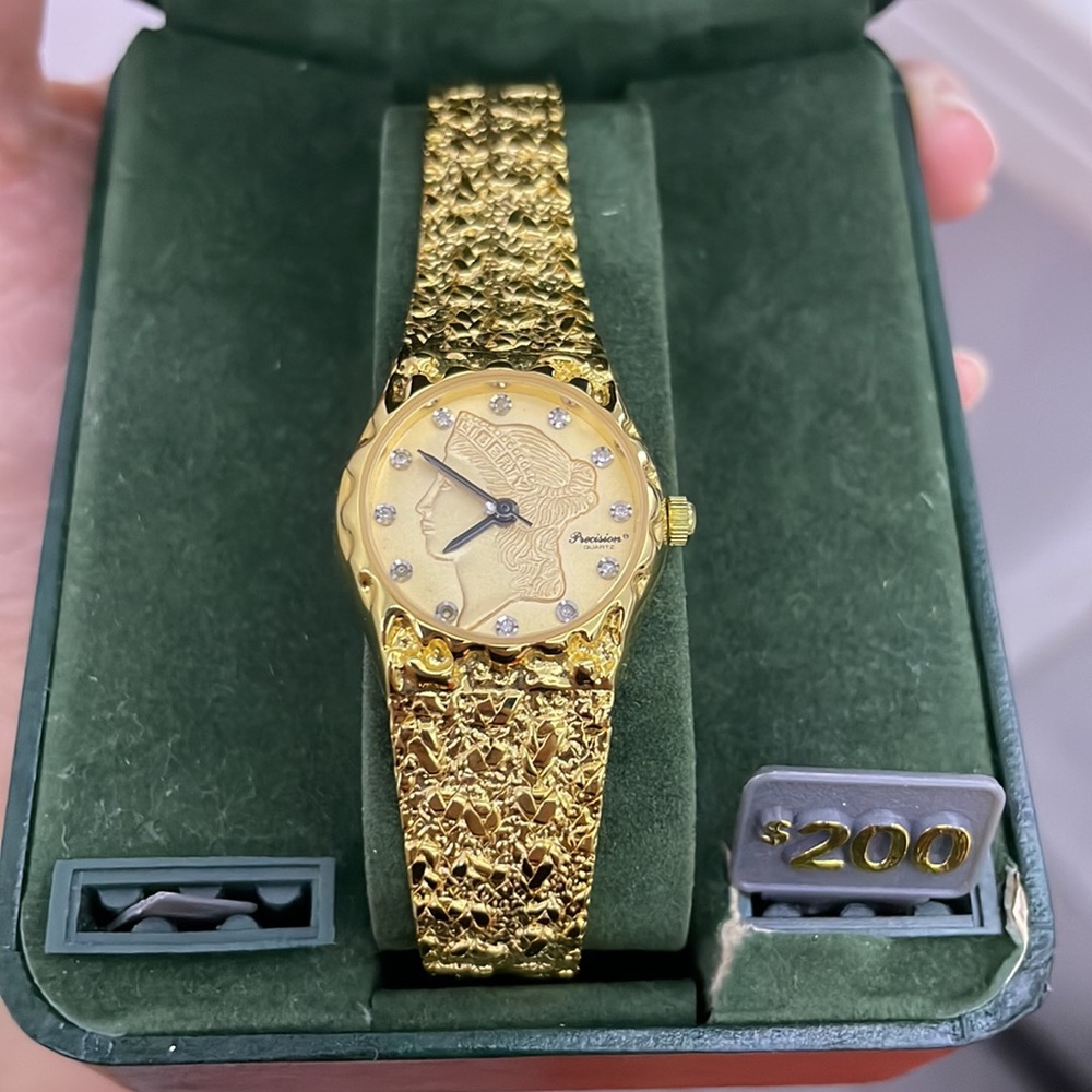 Precision Gold Watch - Picture 2 of 4